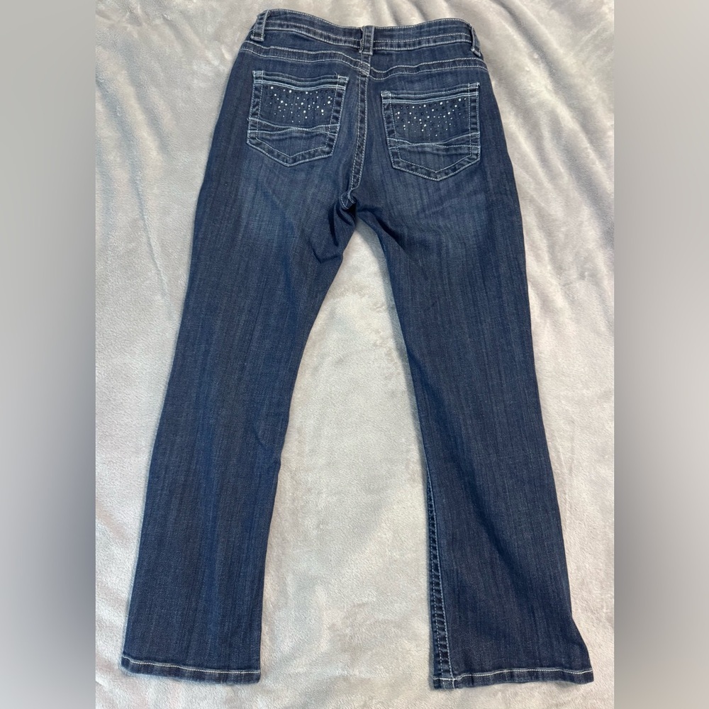 Lee Slender Secret "Lower on the Waist" Bootcut Jeans Size 10 Petite - Picture 2 of 7